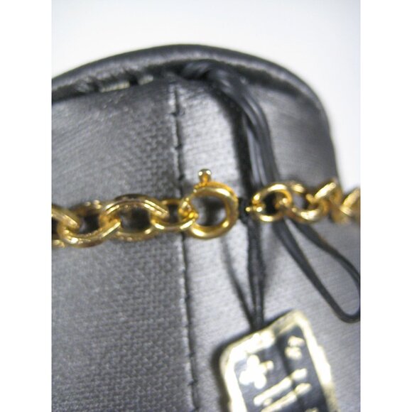 Hobe Vintage Estate Necklace Chain Goldtone 56 Inch Rope Tag Glass Beaded - Picture 9 of 16